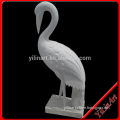 Elegant Marble Flying Decorative Swan Statue Garden Statue (YL-D307)